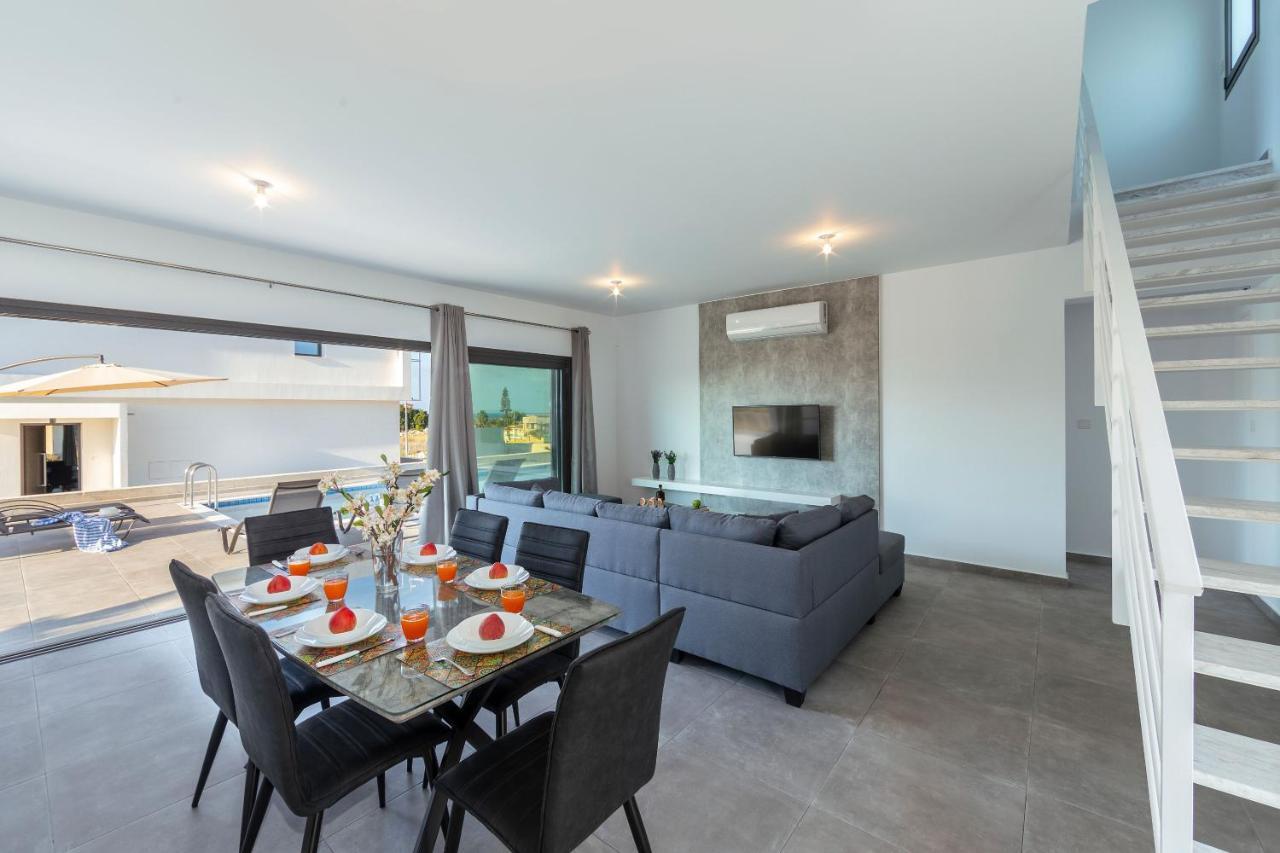 Villa Marlene, Walking Distance To Coral Beach! Pégeia Exteriör bild